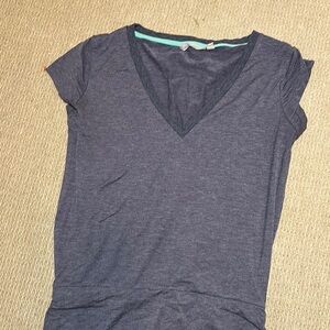 Athlete t shirt dress- v neck, summer, stretchy